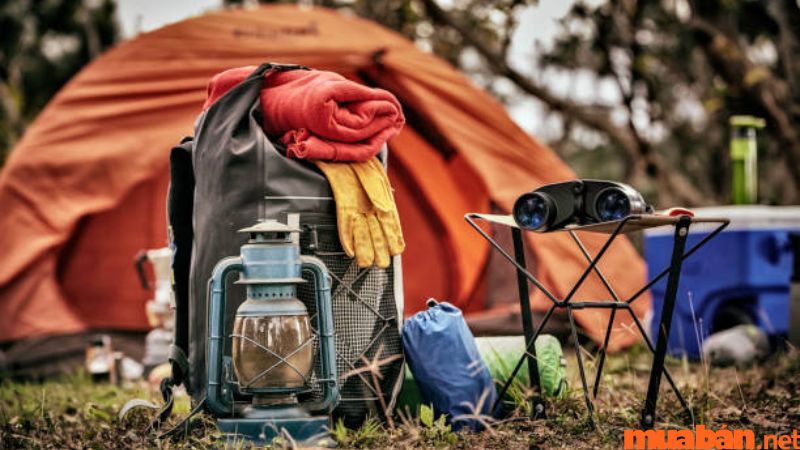 Lưu ý chuẩn bị các đồ dùng cần thiết cho buổi cắm trại