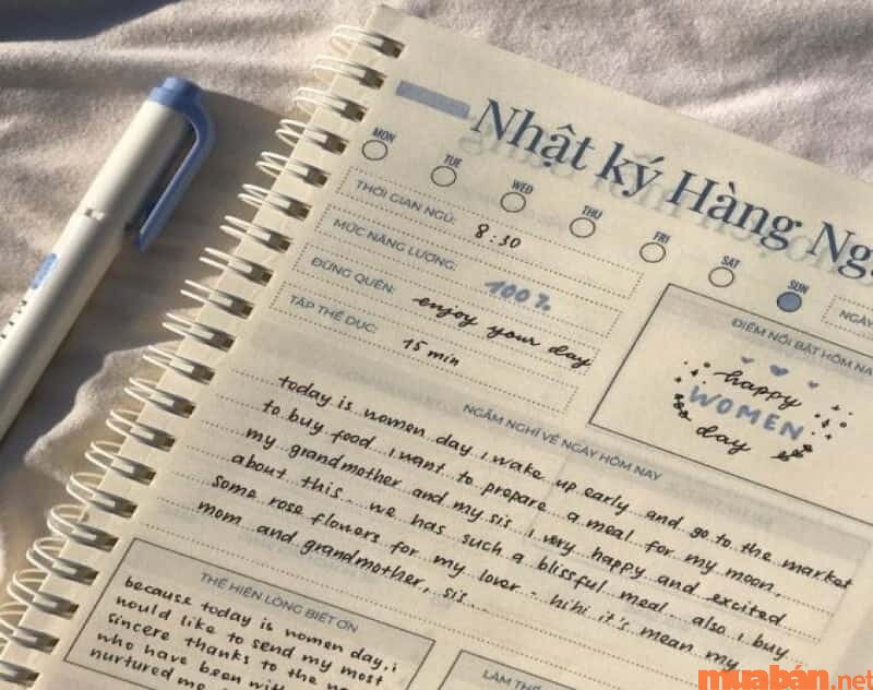 Tập thói quen viết nhật ký bằng tiếng Anh để cải thiện vốn từ, ngữ pháp, khả năng vận dụng câu của bạn.