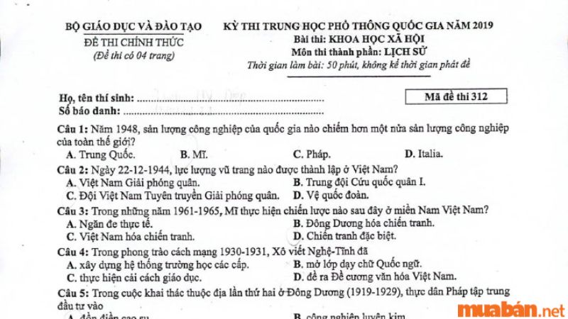 Liên tục giải đề thi