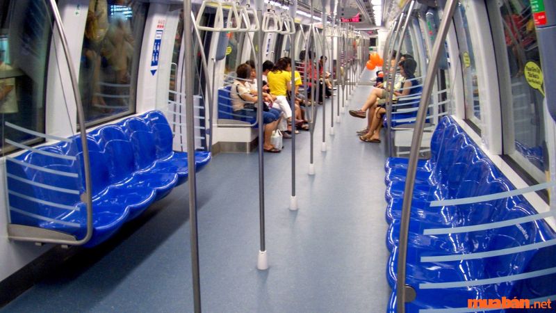 Kinh nghiệm du lịch Singapore - Tàu điện ngầm (MRT) tại Singapore