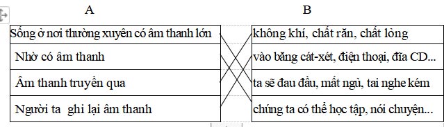 Đáp án đề thi khoa học lớp 4 cuối học kì 2