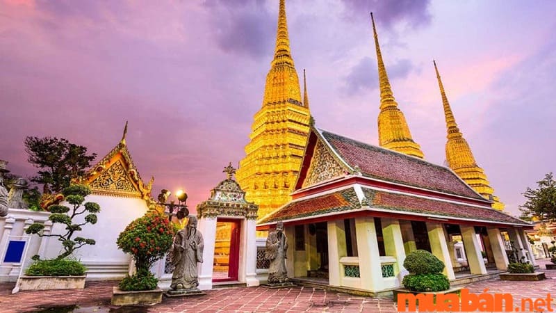 Kinh nghiệm du lịch Thái Lan - Tham quan các ngôi đền nổi tiếng