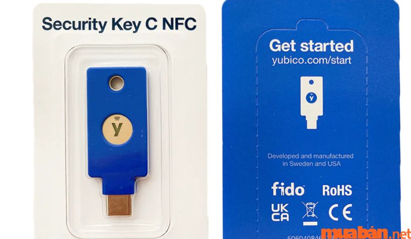 Yubikey là gì - Dòng Yubico Security Key C NFC