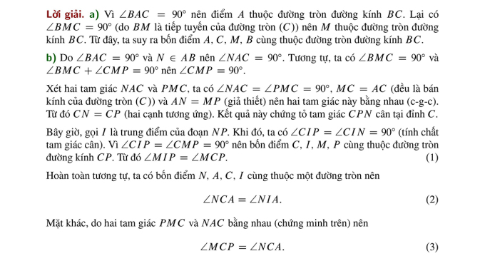 Đáp án đề thi tuyển sinh lớp 10 môn Toán Hà Nội 2021