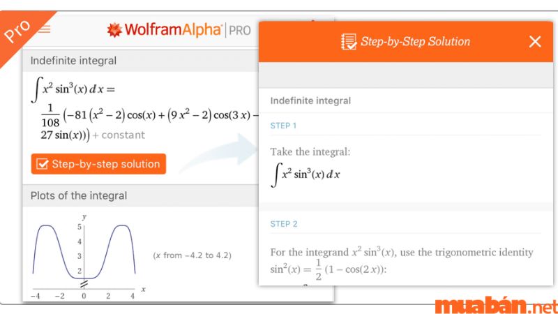 Ứng dụng Wolfram Alpha
