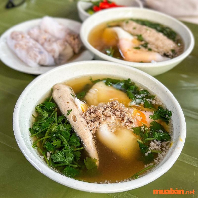 bánh cuốn cao bằng