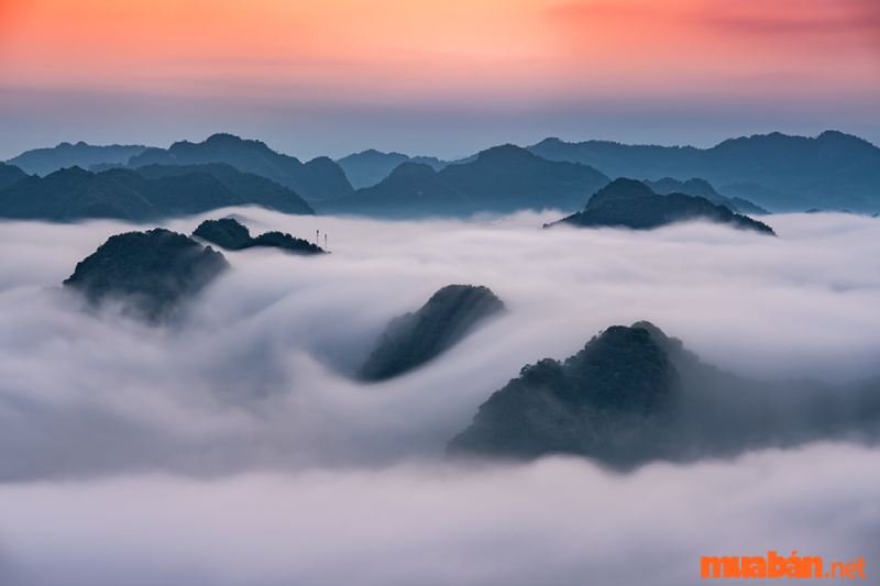 Kinh nghiệm du lịch Lạng Sơn - Săn mây trên đỉnh núi Nà Lay