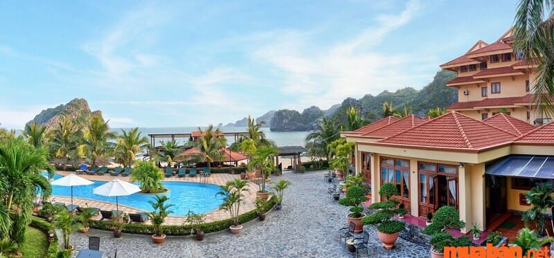 Kinh nghiệm du lịch cát bà 3 ngày 2 đêm: - Nghỉ ngơi thư giãn tại Cát Bà Sunrise Resort