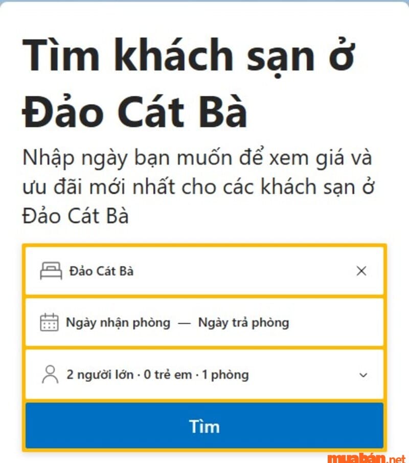 Kinh nghiệm du lịch cát bà 3 ngày 2 đêm: Đặt vé qua mạng trước 1-2 tháng