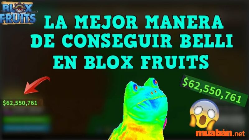 Cách kiếm tiền nhanh trong Blox Fruit