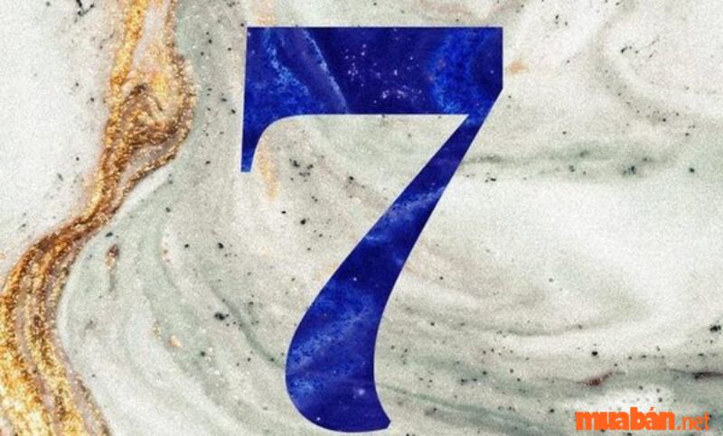Số 7 mang ý nghĩa gì với người mệnh Thủy?