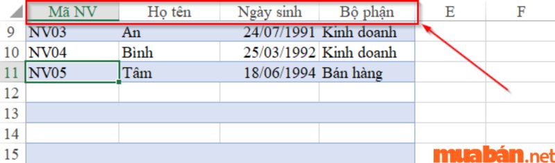 Sử dụng tổ hợp phím Ctr+ T để khắc phục