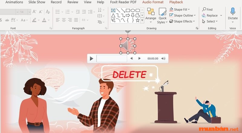 Cách chèn nhạc vào PowerPoint