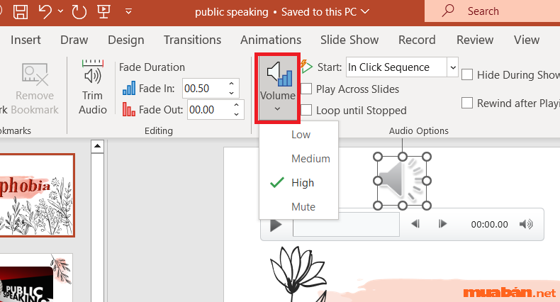 Cách chèn nhạc vào PowerPoint