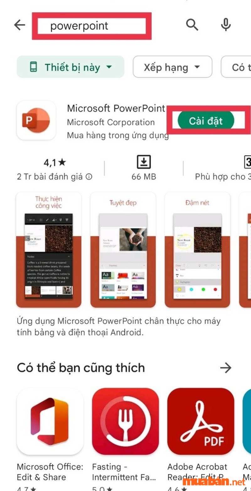 cách làm powerpoint trên điện thoại