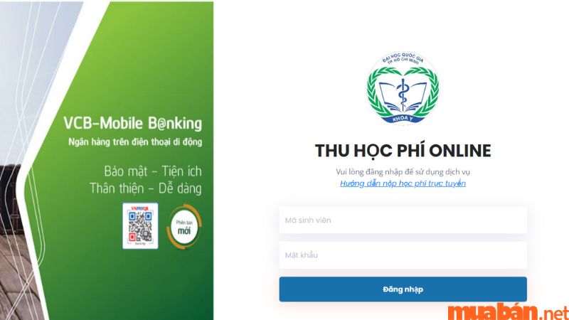 Đóng học phí trực tiếp tại văn phòng trường