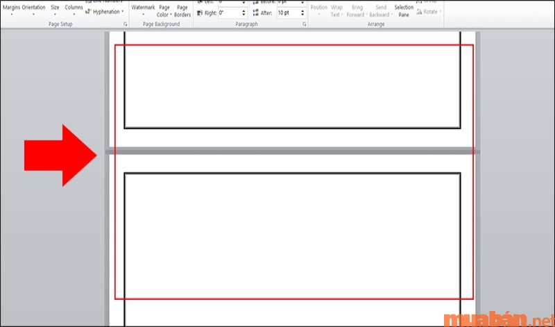 Cách tạo khung trong Word bằng Page Borders cho phép bạn tạo khung ở tất cả trang trong văn bản.