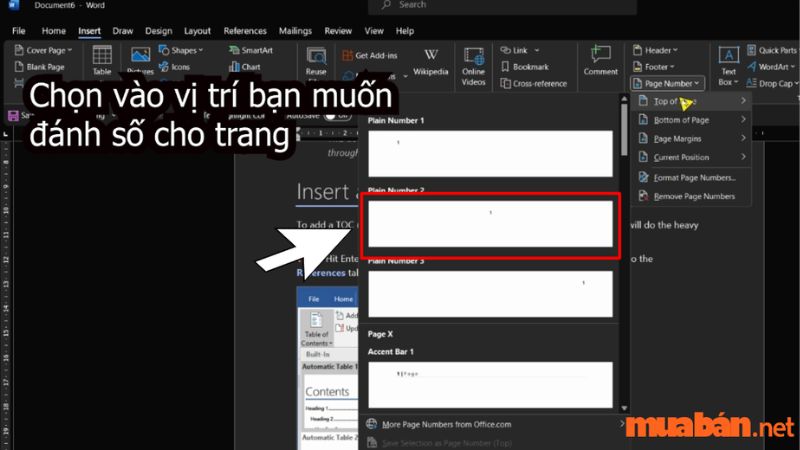 Cách đánh số tự động từ trang đầu tiên siêu đơn giản trong Word 2010