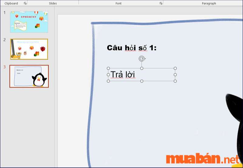 cách làm trò chơi trên powerpoint
