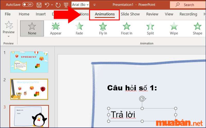 cách làm trò chơi trên powerpoint
