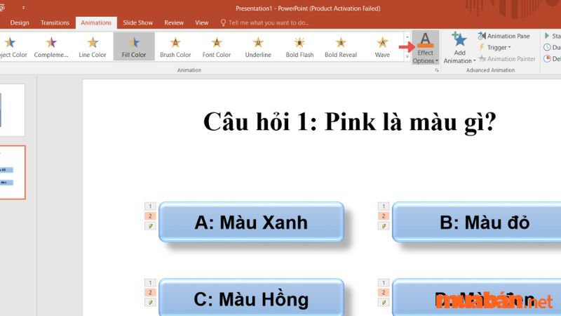 cách làm trò chơi trên powerpoint
