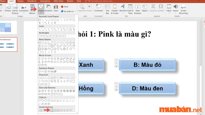 cách làm trò chơi trên powerpoint
