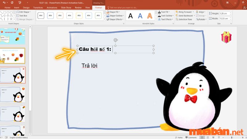 cách làm trò chơi trên powerpoint
