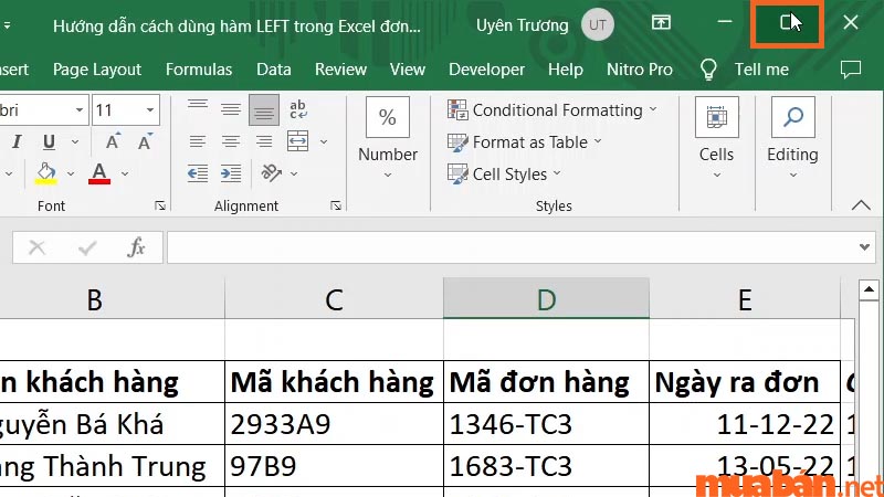 Việc chọn file Excel nào đầu tiên không ảnh hưởng đến cách mở 2 file Excel cùng lúc