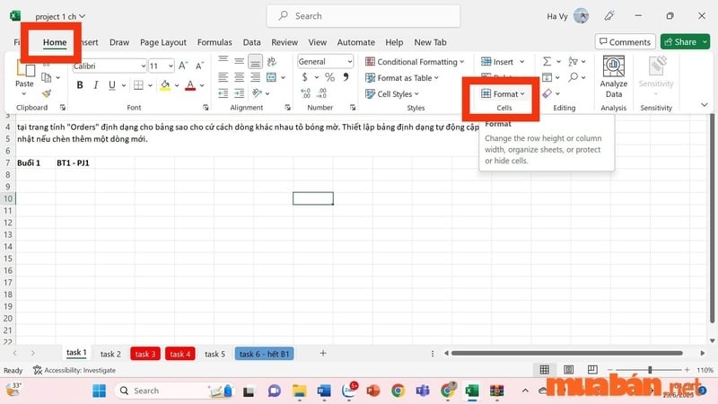 Cách copy sheet trong Excel