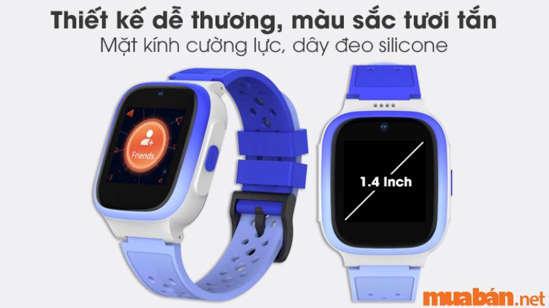 Đồng hồ định vị dành cho trẻ em Masstel Smart Hero 4G