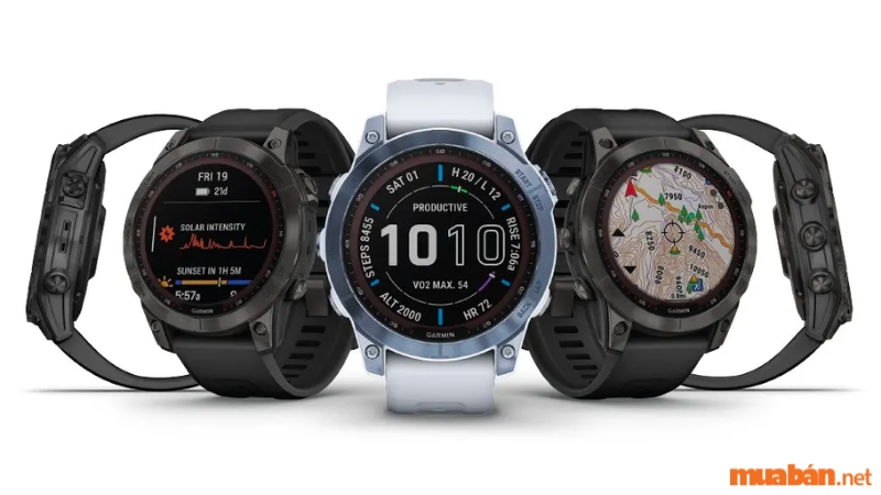 Đồng hồ Garmin Fẽnix 7 Sapphire Solar