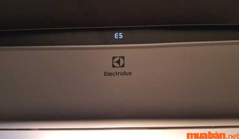 Một số dấu hiệu để nhận biết được máy lạnh electrolux báo lỗi E5 mà bạn có thể dễ dàng cảm nhận