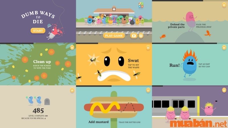  Chiến dịch "Dumb Ways to Die" của Metro Trains.
