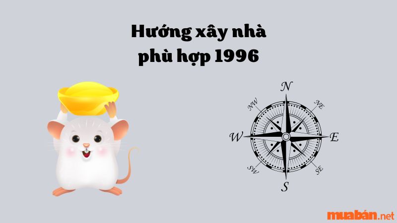 Direction to build a house suitable for people born in the year of the Rat 1996