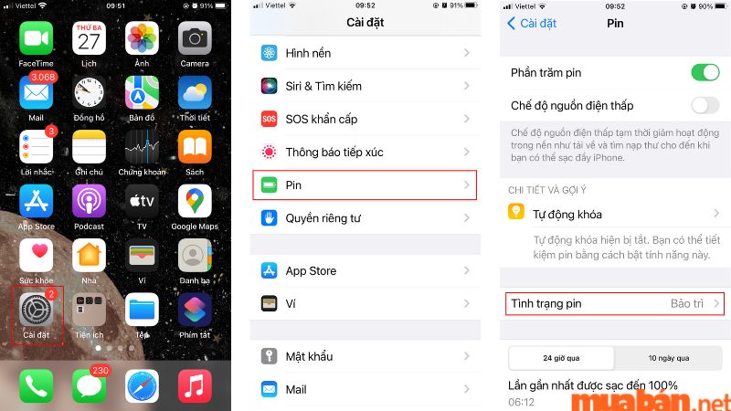 Hướng dẫn cách kiểm tra tình trạng hiện tại của pin iPhone