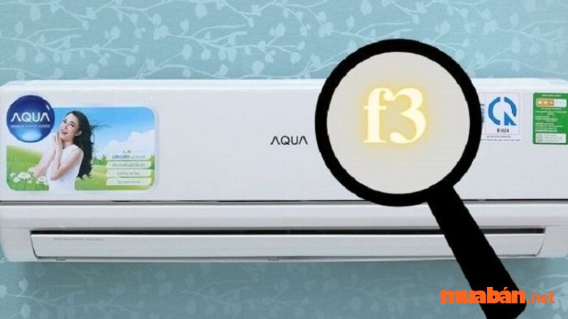Máy lạnh aqua báo lỗi f3