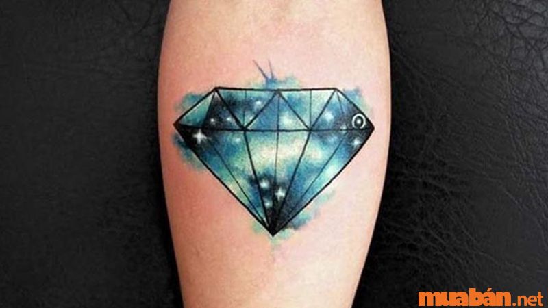 Hình xăm kim cương có ý nghĩa gì Mẫu tattoo kim cương đẹp  ALONGWALKER