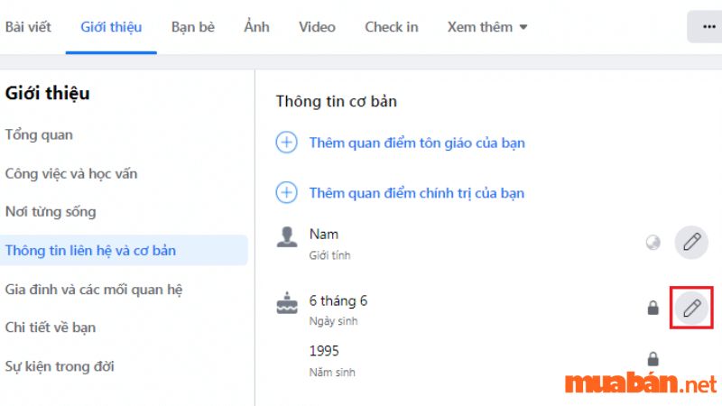 Cách thay đổi ngày sinh trên Facebook đơn giản và nhanh chóng nhất