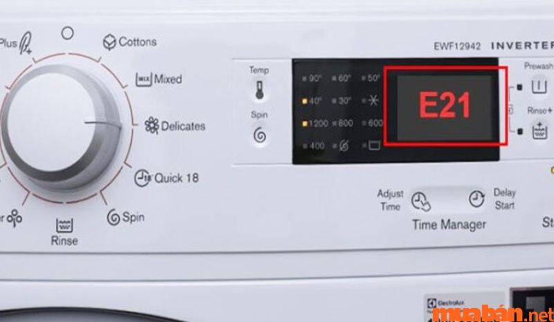 Mách bạn các cách để khắc phục tình trạng máy giặt Toshiba báo lỗi E21
