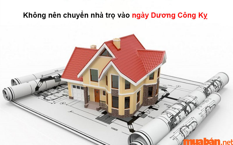 Khi xem ngày chuyển phòng trọ, bạn cần tránh các ngày Dương Công Kỵ trong tháng 