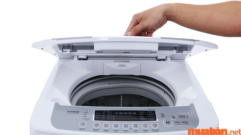 Cách khắc phục lỗi DE máy giặt LG bước 3