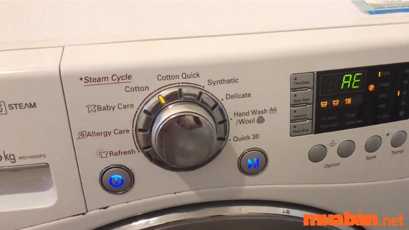 Lỗi máy giặt inverter LG
