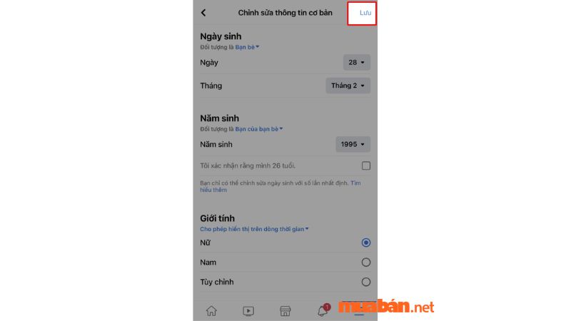 Cách thay đổi ngày sinh trên Facebook đơn giản và nhanh chóng nhất