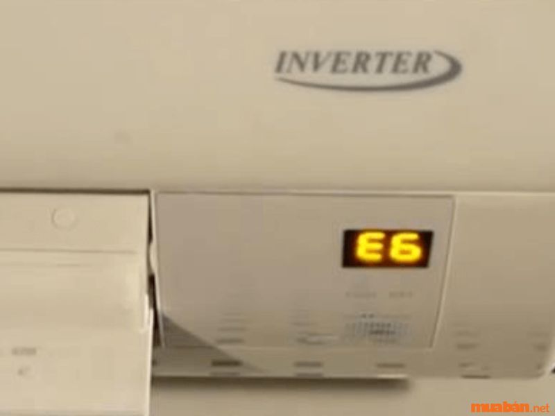 Nguyên nhân khiến máy lạnh bị lỗi E6