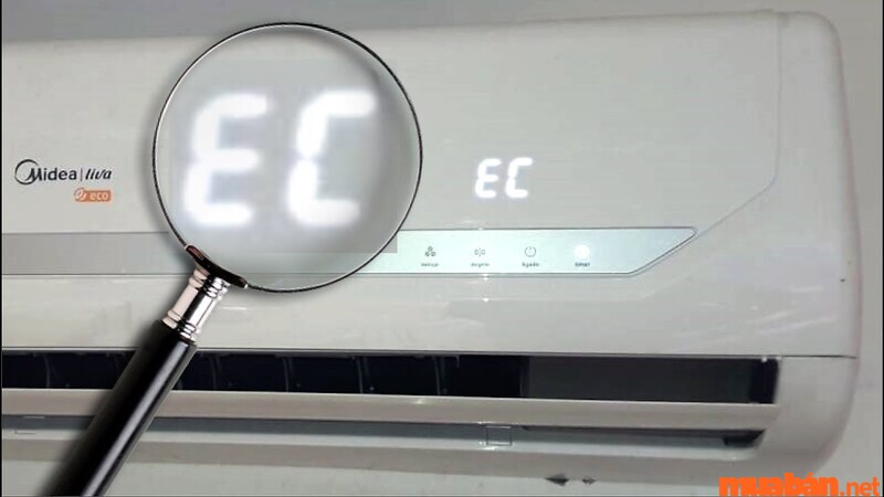 Mã lỗi máy lạnh reetech: mã EC