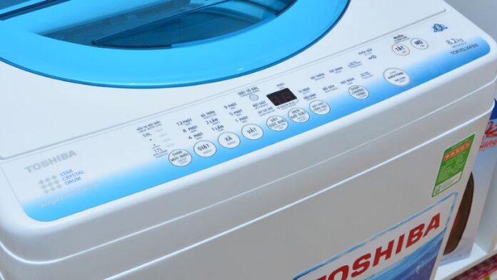 Máy giặt Toshiba báo lỗi e7-5
