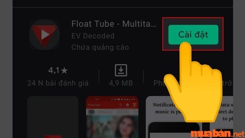 Cách nghe nhạc trên YouTube khi tắt màn hình điện thoại