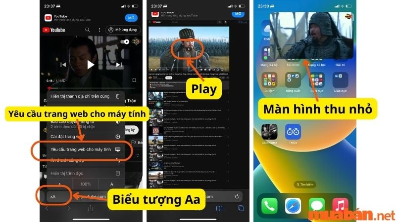 Cách nghe nhạc trên YouTube khi tắt màn hình điện thoại