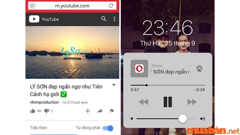 Cách nghe nhạc trên YouTube khi tắt màn hình điện thoại