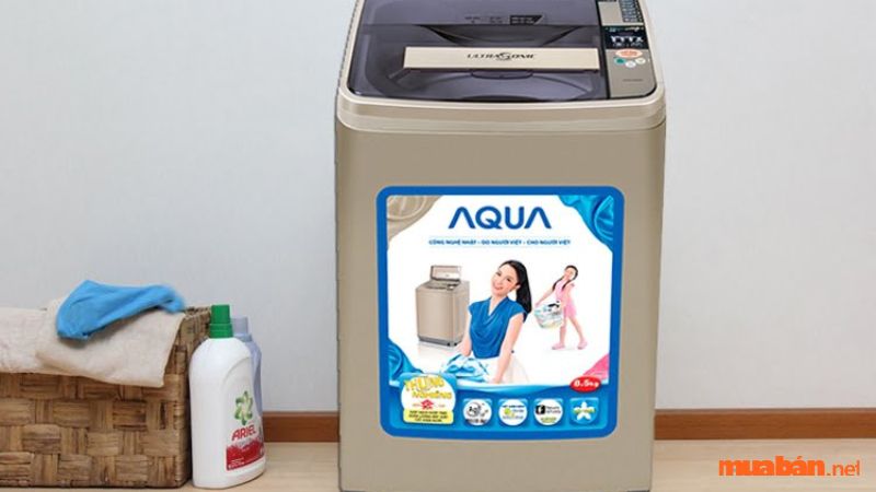 Bảng mã lỗi trên máy giặt Aqua cửa trên